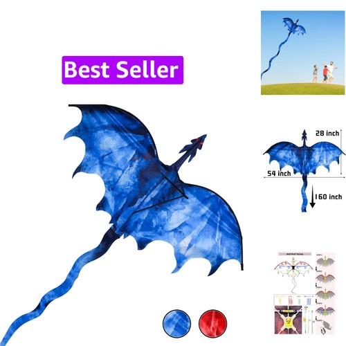 Ice dragon huge - ice, for